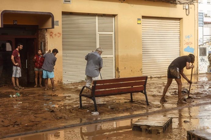 Efectos de la DANA en la Torre (Valencia)