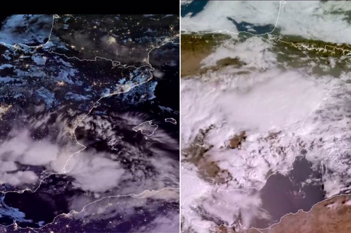 Formación de la DANA del 30 de octubre de 2024