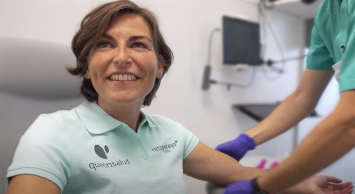 La visita al centro hospitalario marbellí de Almudena Sánchez ha incluido una analítica completa de control, un ecocardiograma para evaluar el funcionamiento del corazón y una prueba de esfuerzo.