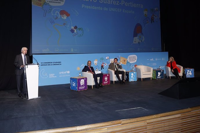 VI Congreso Ciudades Amigas de la Infancia de Unicef celebrado en Toledo.