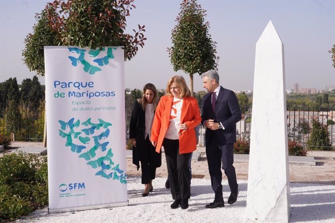 El cementerio de La Almudena estrena un espacio para recordar a los bebés fallecidos en la gestación o al nacer.