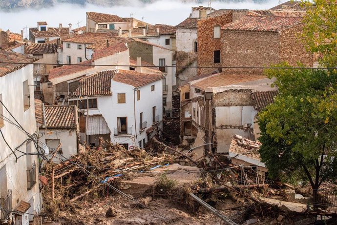 Una zona afectada, a 30 de octubre de 2024, en Letur, Albacete, Castilla-La Mancha (España). 