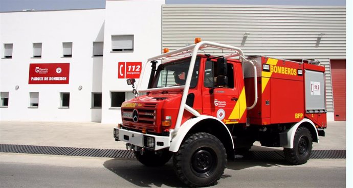 Archivo - Camión de Bomberos de Granada