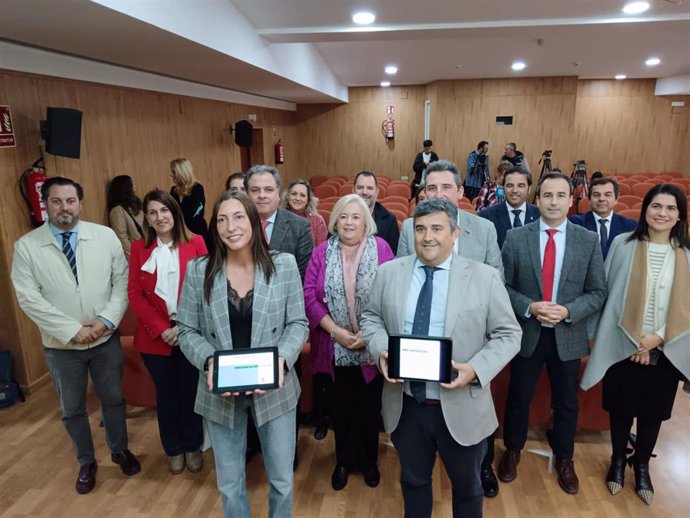 Presentación de los presupuestos de la Junta para Huelva en 2025.