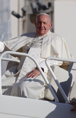 El Papa Francisco en la audencia general.