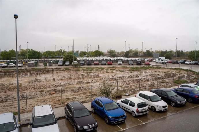 Parcela del futuro punto limpio de Mairena del Aljarafe