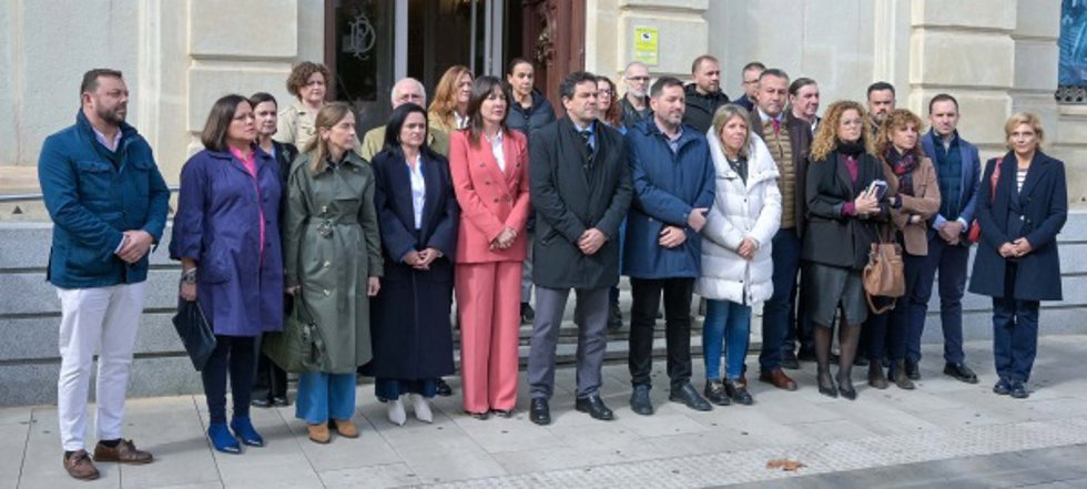 Minuto de silencio por los fallecidos por la DANA en Ciudad Real