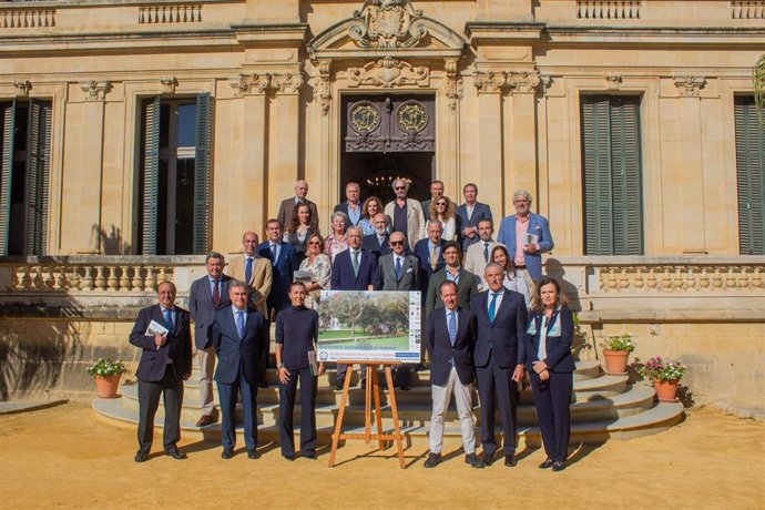 Presentación del VII Concurso Internacional de Atalaje de Tradición Ciudad de Jerez la pasada semana.