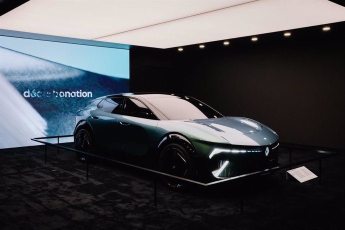 Plataforma Ampere durante el Salón del Automóvil de París 2024