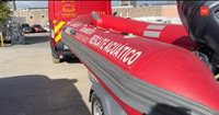 Un equipo del ERICAM, con 31 bomberos y sanitarios, parte hacia Valencia
