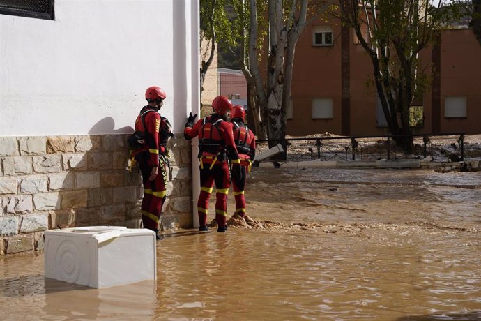 Efectos de la riada, a 30 de octubre de 2024, en Mira, Cuenca, Castilla-La Mancha (España).