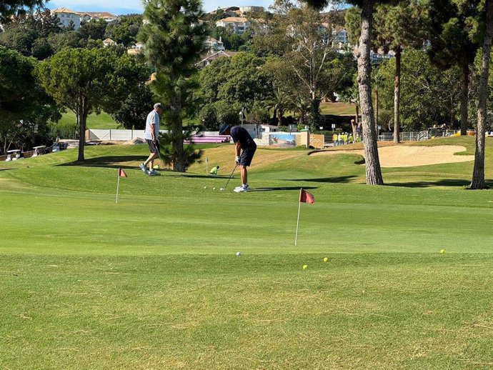 Campo de golf en una imagen de archivo