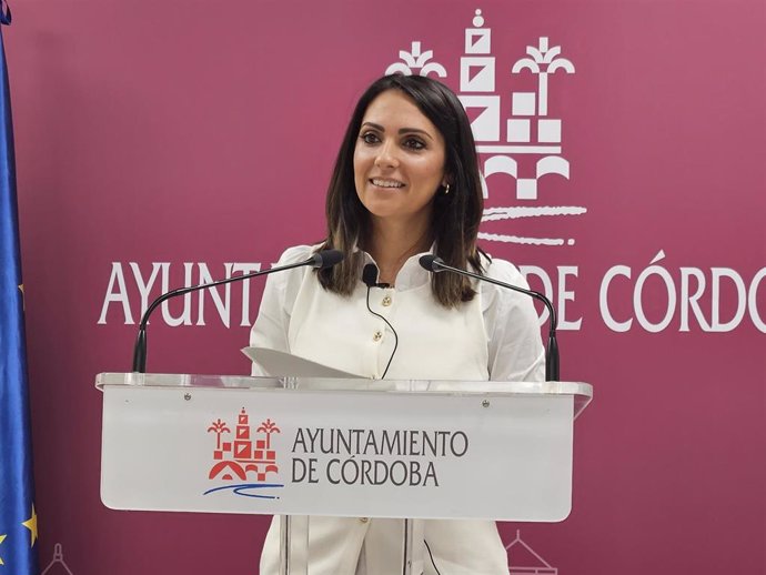 La concejal del PSOE en el Ayuntamiento de Córdoba Carmen González.