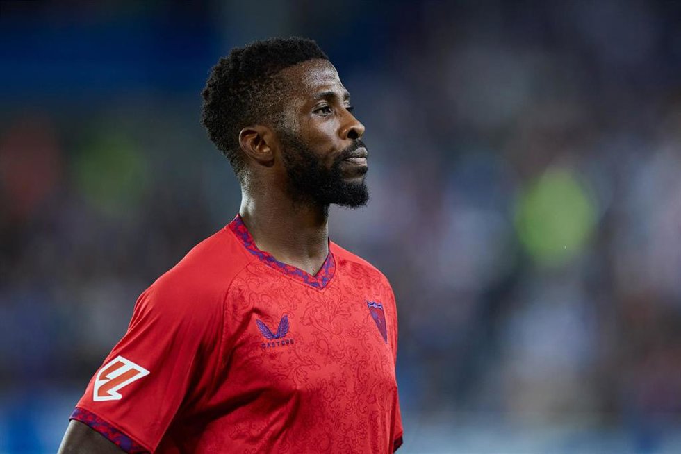Archivo - Kelechi Iheanacho, en un partido con el Sevilla FC.