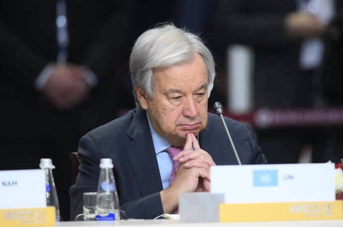 El secretario general de Naciones Unidas, António Guterres