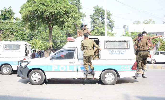 Imagende archivo de la Policía en Pakistán