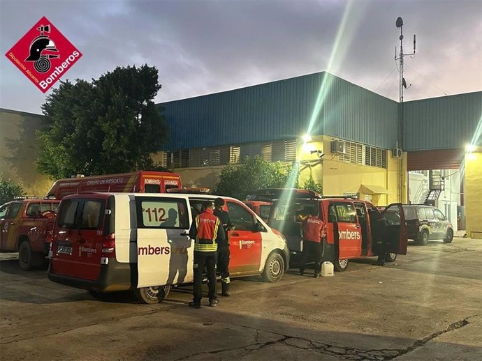 Efectivos de Bomberos de Alicante