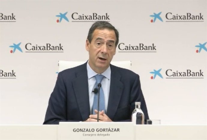 El consejero delegado de CaixaBank, Gonzalo Gortázar.