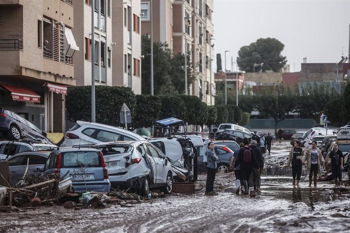 Efectos de la DANA en el municipio de Alfafar, a 30 de octubre de 2024, en Valencia, Comunidad Valenciana (España). 