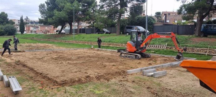 Calahorra amplía sus áreas deportivas al aire libre con un nuevo circuito de parkour