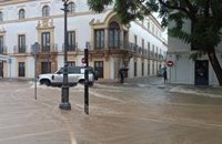 Alerta en Jerez (Cádiz) por posible desbordamiento del río Guadalete por desembalse del pantano de Arcos