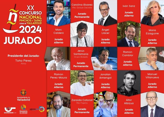 XX edición del Concurso de Pinchos y Tapas de Valladolid