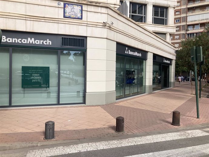 Nuevo centro de negocio de Banca March en Murcia.