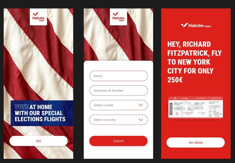 Halcón Viajes lanza un servicio express para viajar a EEUU y votar en las elecciones presidenciales.