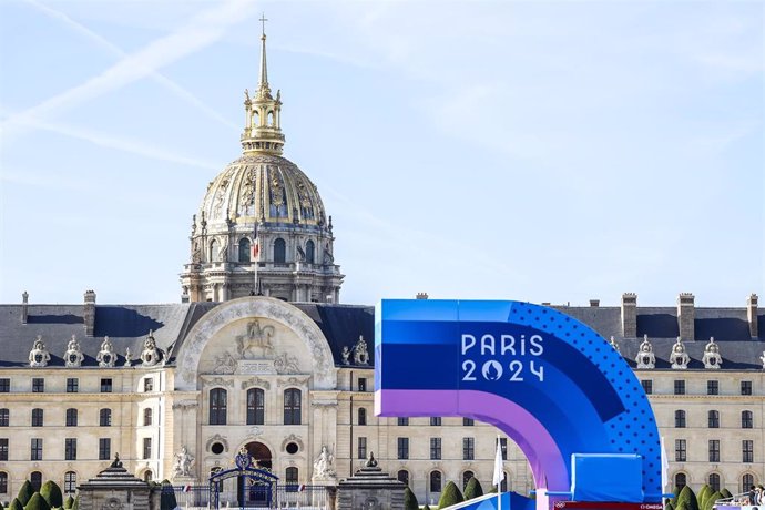 Archivo - Prueba de Maratón en Paris 2024. 