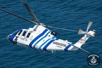 El helicóptero de rescate que la Xunta mandó a Valencia vuelve a Vigo tras participar en dos operativos