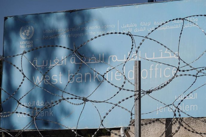 Oficina de la Agencia de Naciones Unidas para los Refugiados de Palestina en Oriente Próximo (UNRWA) en Cisjordania