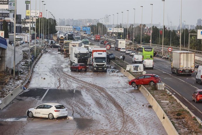 Efectos de la DANA en el municipio de Alfafar, a 30 de octubre de 2024, en Valencia