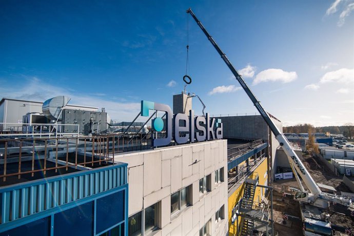 Delska Celebrates a Topping Out Ceremony for the Most Sustainable Data Center in the Baltics