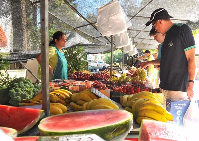 Archivo - Mercado en Calvià