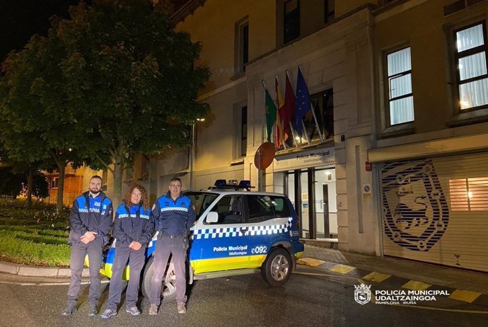 Policías municipales de Pamplona se desplazan a la Comunidad Valenciana para colaborar en labores de auxilio por la DANA.