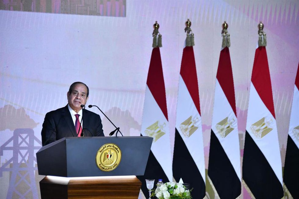 Archivo - El presidente de Egipto, Abdelfatá al Sisi, durante un acto oficial (archivo)
