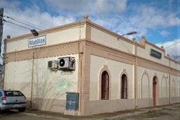 Estación de tren de Matillas, en Guadalajara.