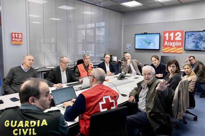 Reunión del CECOP este viernes presidida por Jorge Azcón.