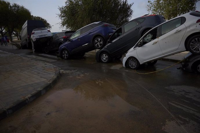 Imagen de archivo de las inundaciones en Valencia 