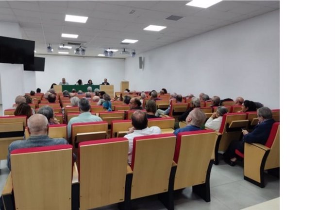 Asamblea del colectivo el pasado lunes