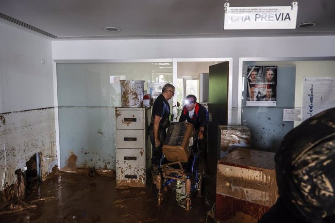 Imagen de los efectos de la inundación en Paiporta