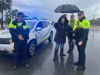 Huelva capital mantiene el Plan de Emergencias activo todo el viernes y el temporal deja 20 intervenciones