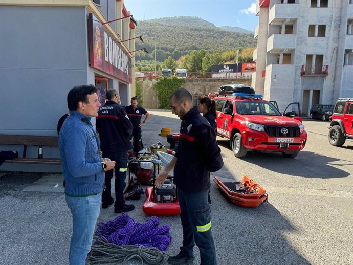 Bomberos de Jaén marcharán voluntarios a Alzira (Valencia) para colaborar en tareas de recuperación tras la DANA.