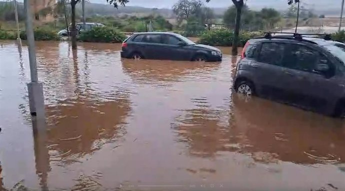 Inundaciones en Son Ferrer (Calvià, Mallorca) provocadas por la DANA.