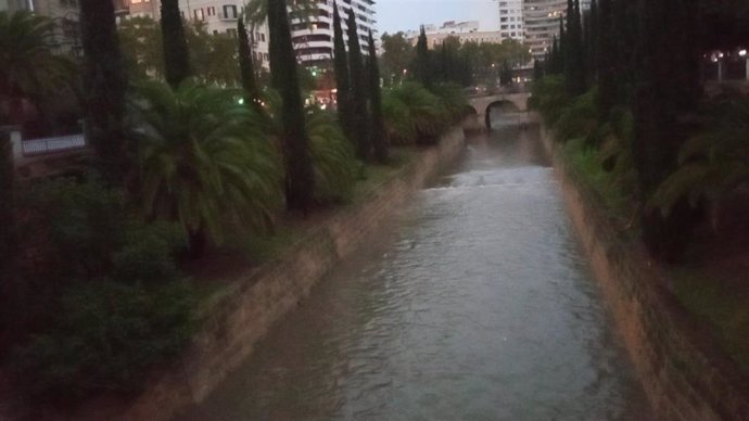 El torrente de Sa Riera, a su paso por Palma.