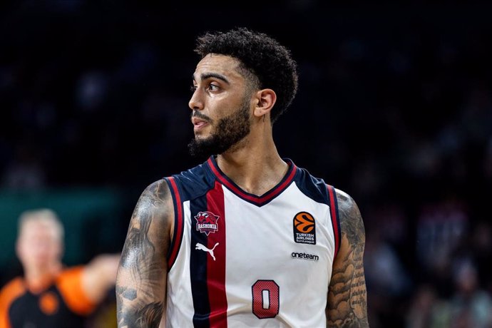 Archivo - Markus Howard, durante un partido con el Baskonia en la Euroliga.