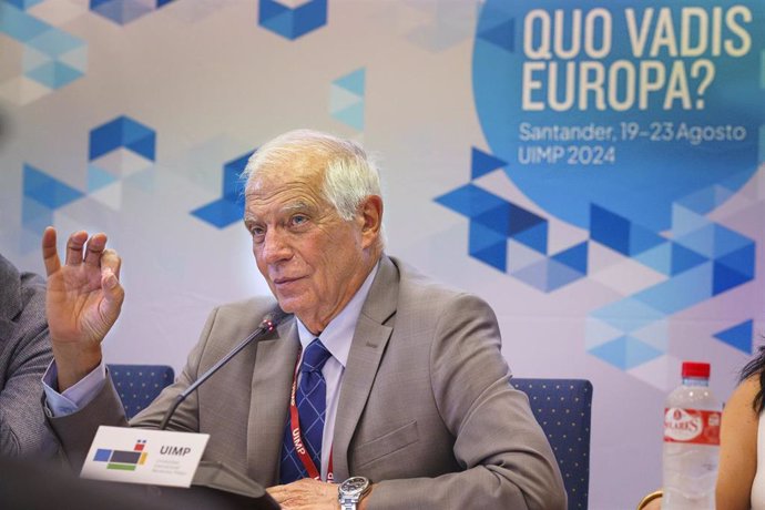 Archivo -  El Alto Representante de la UE para la Política Exterior, Josep Borrell.