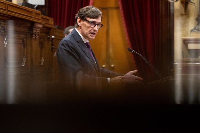 El president de la Generalitat de Catalunya, Salvador Illa