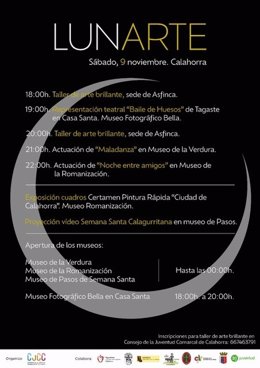 Actividad Lunarte en Calahorra