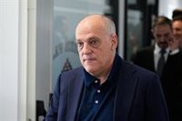 Javier Tebas: "El mejor mensaje es no parar, estar en primera línea en nuestros puestos de trabajo"